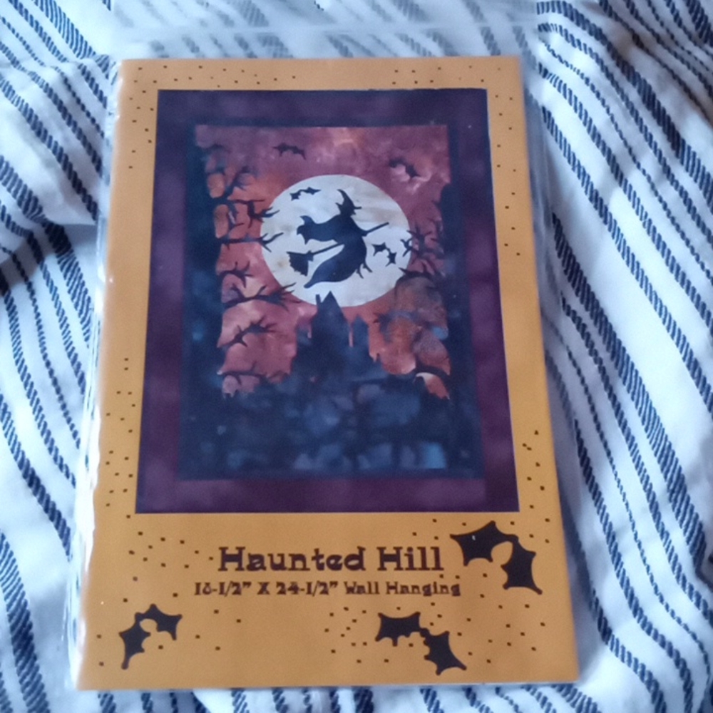 Haunted Hill Quilt block, new pattern.